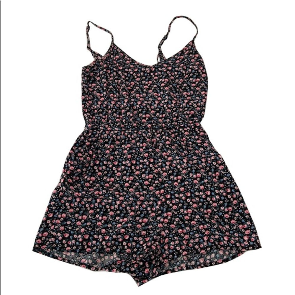 Divided Floral‎ Romper